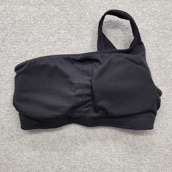 Lululemon Ribbed One-Shoulder Sports Bra Women’s Size 4 Asymmetrical Athletic - Picture 4 of 7